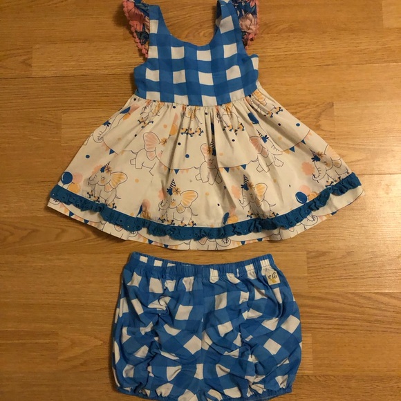 “Wildflower” 2pc set size 2/4 in great condition - Picture 1 of 10